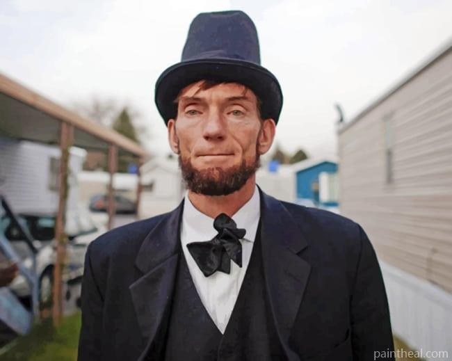 Abe Lincoln President Painting By Numbers Kits