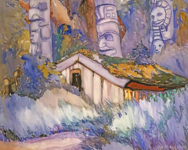 Emily Carr Art Painting By Numbers Kits