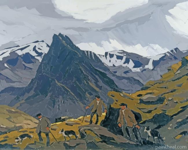 Kyffin Williams Art Painting By Numbers Kits