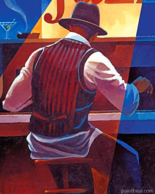 Jazz Man Painting By Numbers Kits