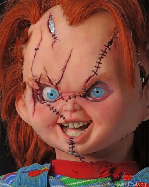 Chucky Painting By Numbers Kits