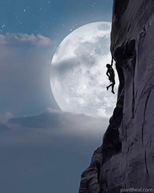 Brave Mountaineer Painting By Numbers Kits