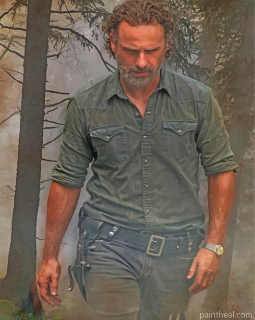 Walking Dead Painting By Numbers Kits