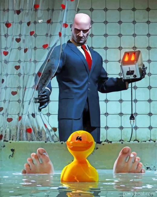 Hitman II Painting By Numbers Kits