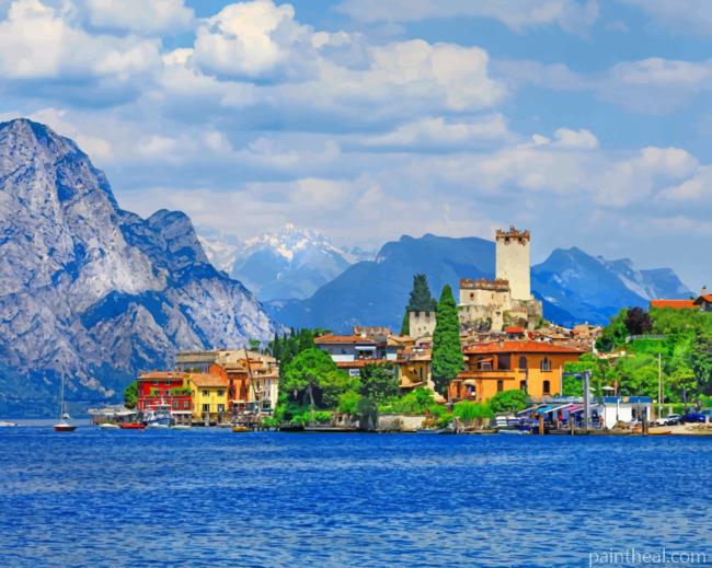 Lake Garda Painting By Numbers Kits