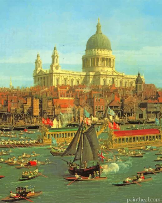 Canaletto London Painting By Numbers Kits