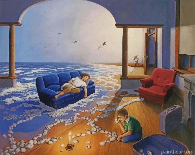 Rob Gonsalves Art Painting By Numbers Kits