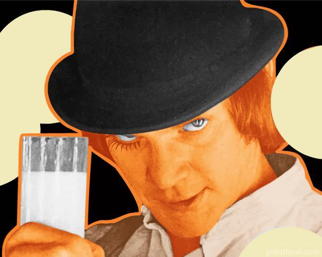 Clockwork Orange Getty Ringer Painting By Numbers Kits