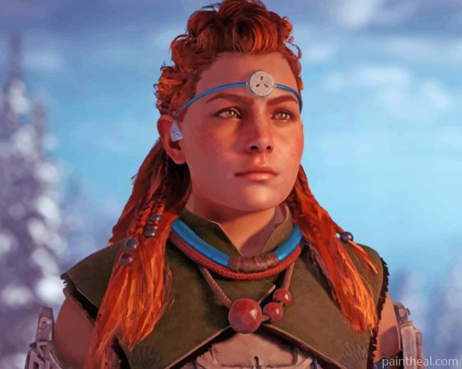 Horizon Zero Dawn Game Painting By Numbers Kits