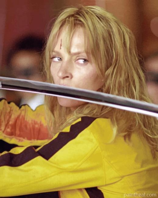 Uma Thurman Painting By Numbers Kits