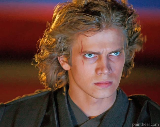 Anakin Skywalker Staring Painting By Numbers Kits
