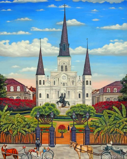 Jackson Square Judy Painting By Numbers Kits