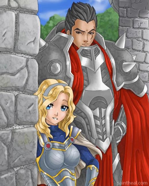 League Of Legends Darius Painting By Numbers Kits