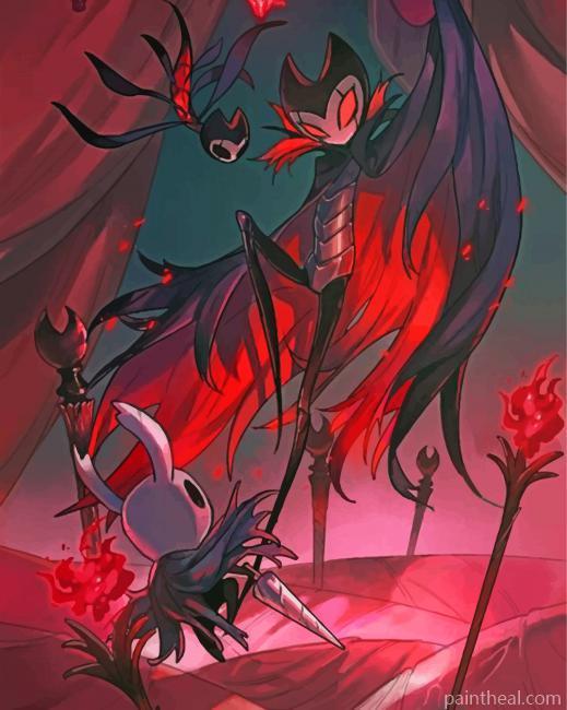 Hollow Illustration Painting By Numbers Kits