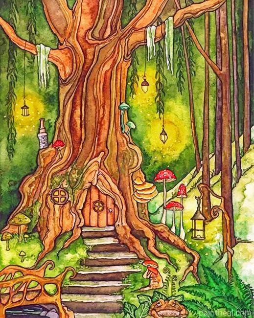 Enchanted Forest Painting By Numbers Kits