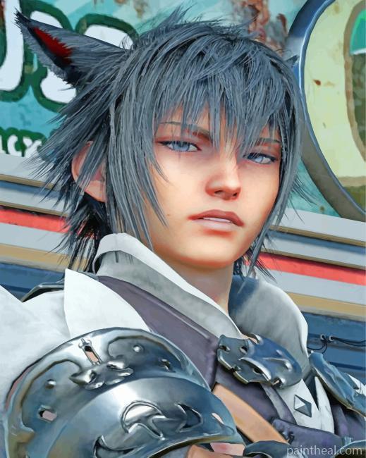 Final Fantasy Painting By Numbers Kits