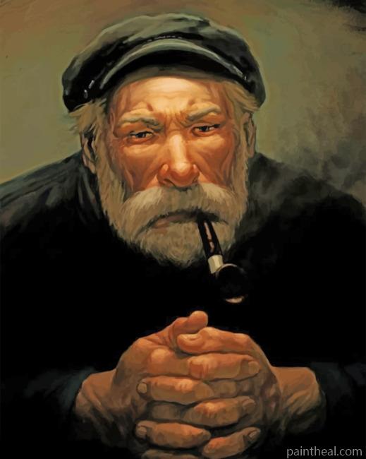 Sea Captain Painting By Numbers Kits