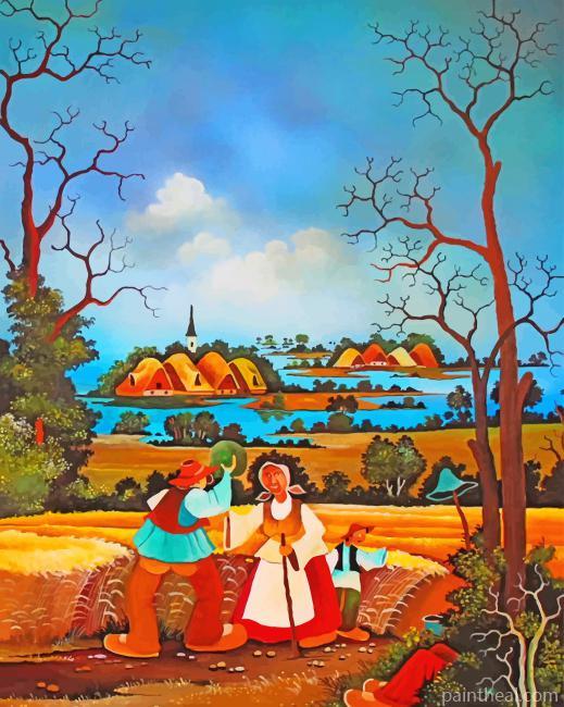Srbija Art Painting By Numbers Kits