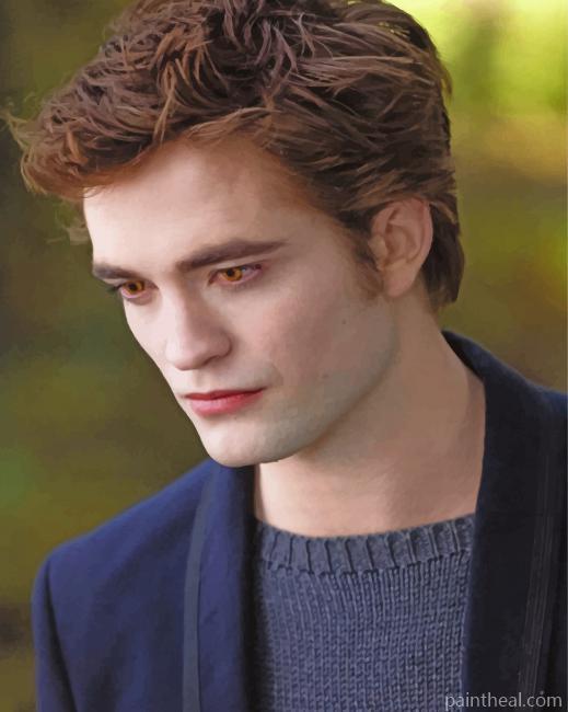 Edward Cullen Vampire Painting By Numbers Kits