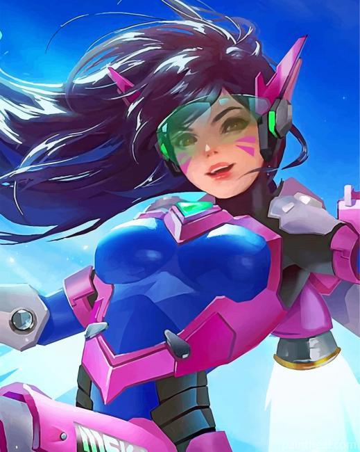 Overwatch Character Painting By Numbers Kits