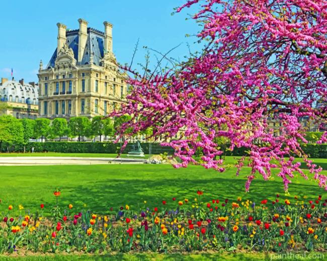 France Paris Painting By Numbers Kits