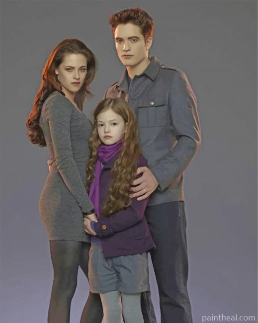 Vampire Family Painting By Numbers Kits