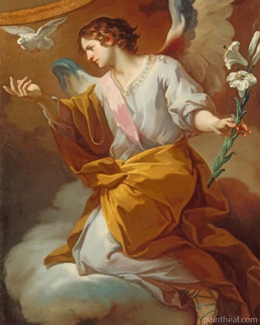 Religious Angel Painting By Numbers Kits