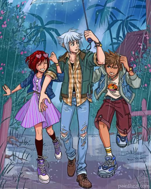 Kingdom Hearts Painting By Numbers Kits