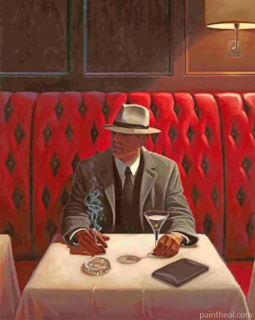 Lonely Man Painting By Numbers Kits