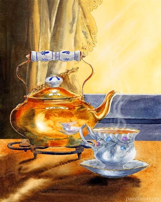Afternoon Tea Painting By Numbers Kits