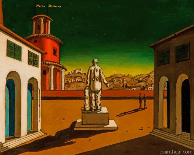Giorgio De Chirico Art Painting By Numbers Kits