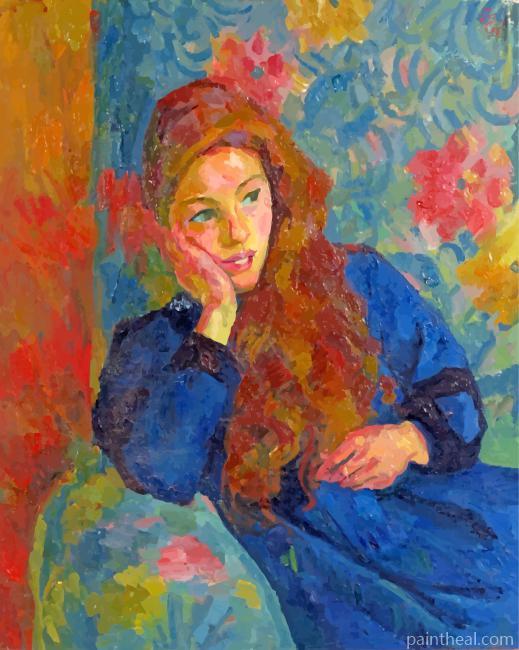 Woman By Giovanni Giacometti Painting By Numbers Kits