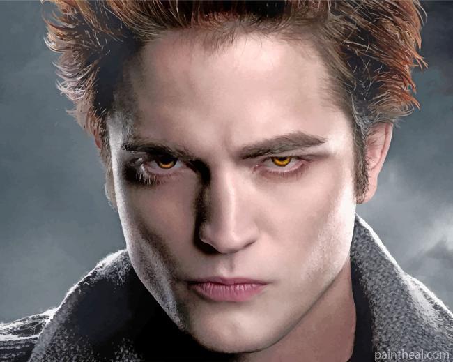 The Vampire Edward Cullen Painting By Numbers Kits