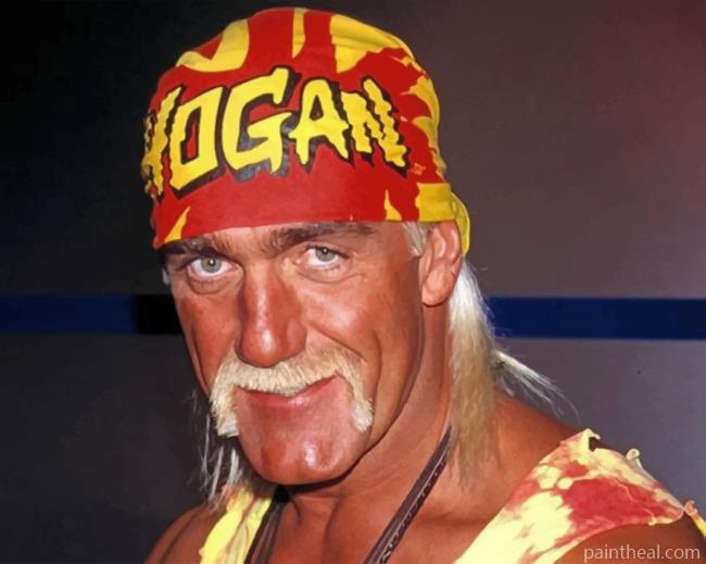 Hulk Hogan Painting By Numbers Kits