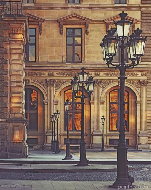 Paris Street Painting By Numbers Kits