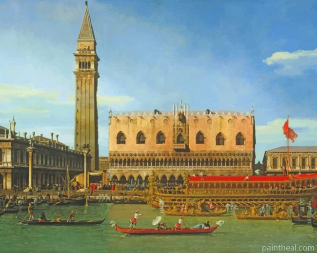Canaletto Art Painting By Numbers Kits