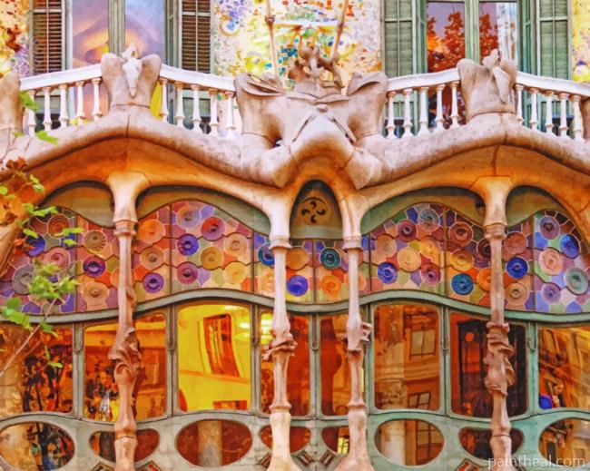 Casa Batllo Painting By Numbers Kits