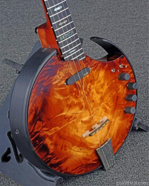 Aesthetic Banjo Painting By Numbers Kits
