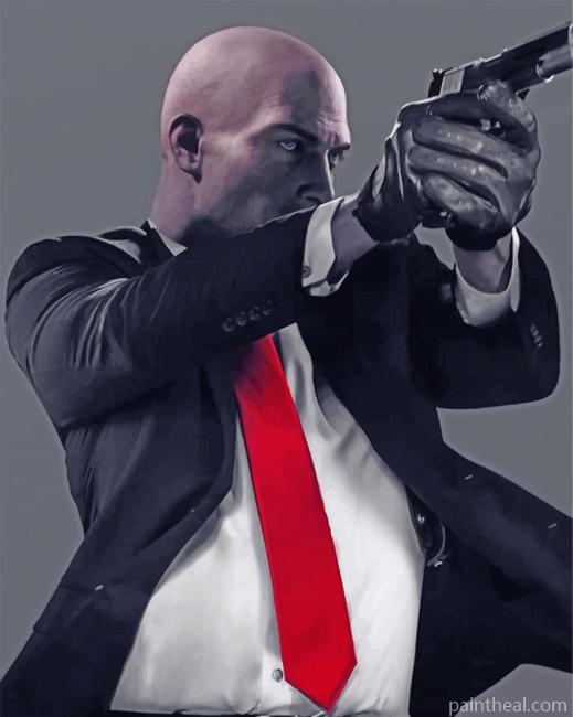 Hitman 2 Painting By Numbers Kits