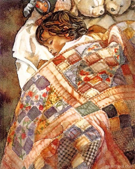 Sleepy Boy By Steve Hanks Painting By Numbers Kits