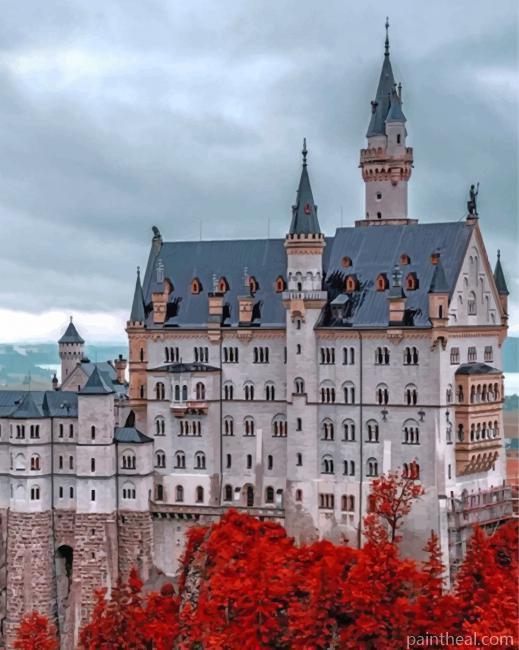 Neuschwanstein Germany Painting By Numbers Kits