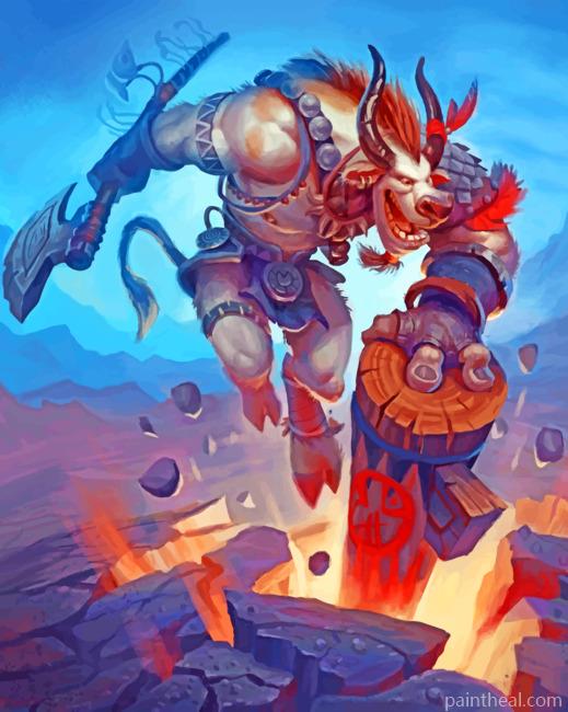 World Of Warcraft Painting By Numbers Kits