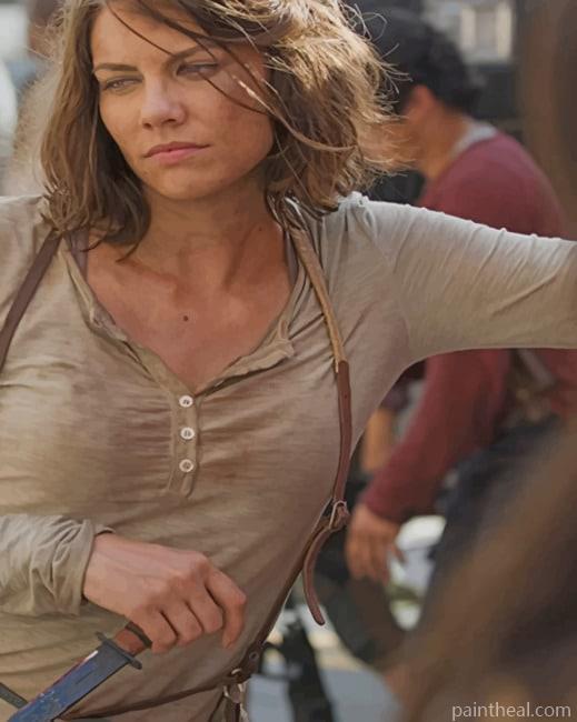 Maggie Greene The Walking Dead Painting By Numbers Kits