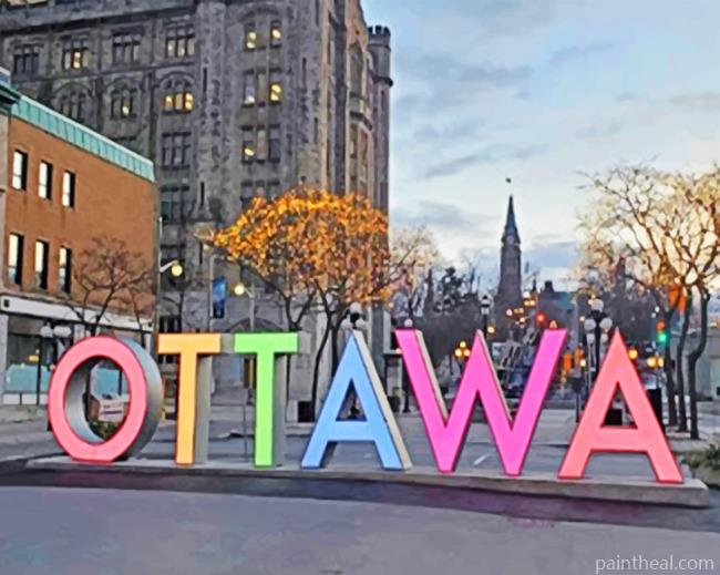 Ottawa Canada Painting By Numbers Kits