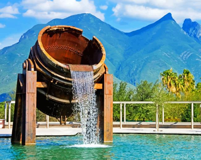 Monterrey Mexico Painting By Numbers Kits