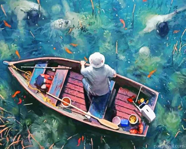 The Dangerous Sea Painting By Numbers Kits