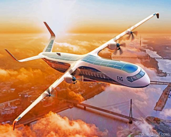Airplane Painting By Numbers Kits