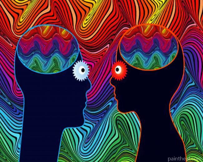 Hallucination Painting By Numbers Kits