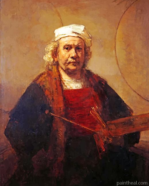 Rembrandt Self Portrait Painting By Numbers Kits