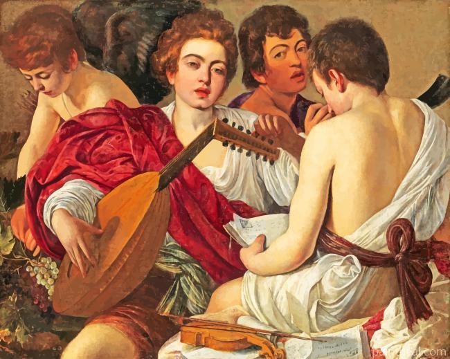 The Musicians Caravaggio Painting By Numbers Kits